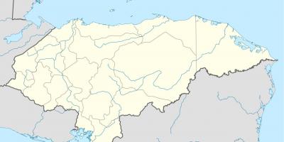 Mapa mostrando Honduras